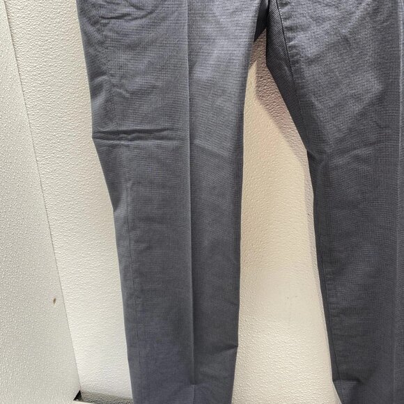 NEW BONOBOS Men's Weekday Warrior Dress Pants Size 34 x 30 Soft Houndstooth Navy - Picture 10 of 13